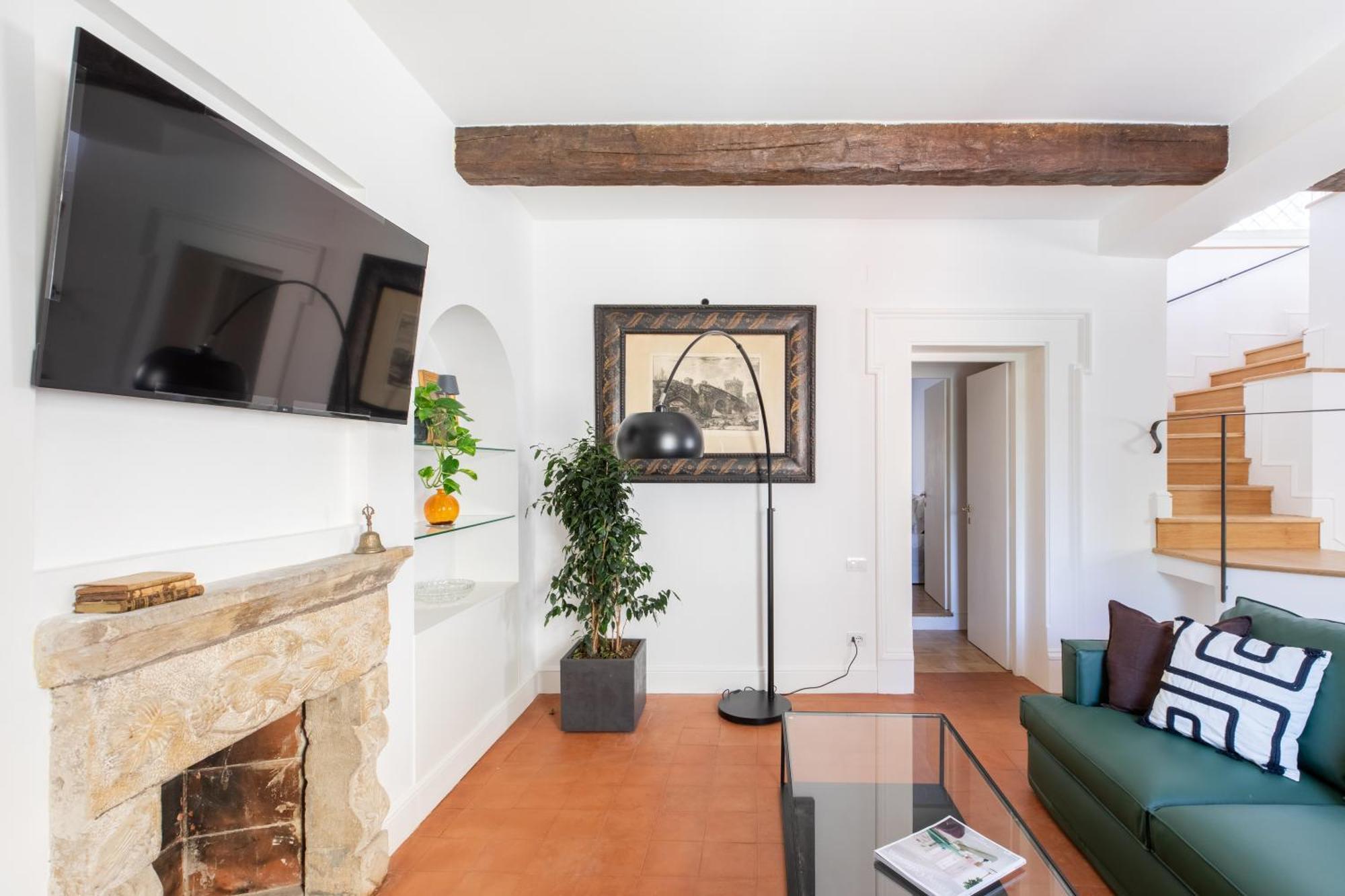 Iflat Trastevere Stylish 4 Bedroom Penthouse Apartment Rom